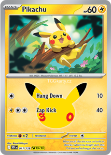 Pikachu - Rare Holo