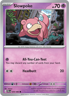 Slowpoke - Reverse Holo