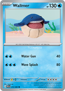 Wailmer - Reverse Holo