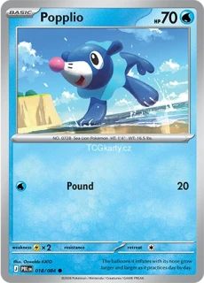 Popplio - Reverse Holo