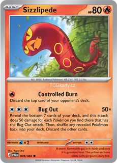 Sizzlipede - Reverse Holo