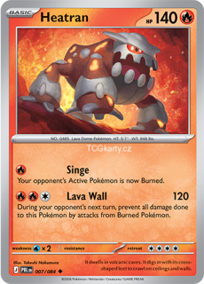 Heatran - Reverse Holo