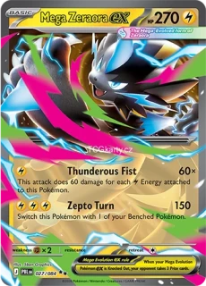Mega Zeraora Ex - Double Rare