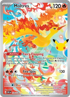 Moltres - Illustration rare