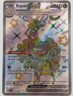 Espathra EX Paf - Shiny Ultra Rare