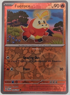 Fuecoco Pal - Reverse Holo