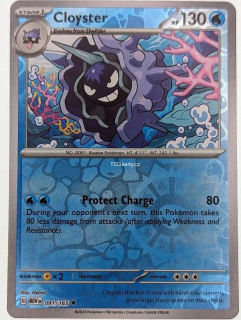 Cloyster 151 - Reverse holo