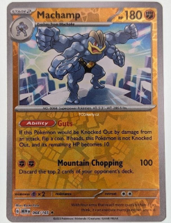 Machamp 151 - Reverse holo