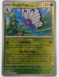 Butterfree 151 - Reverse Holo
