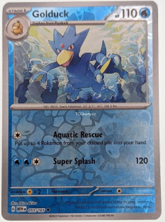 Golduck 151 - Reverse Holo