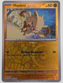 Mankey Paf - Reverse Holo