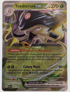 Toedscruel Ex Paf - Reverse Holo