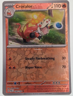 Crocalor Pal - Reverse Holo