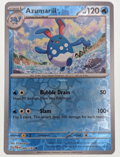 Azumarill Pal - Reverse Holo