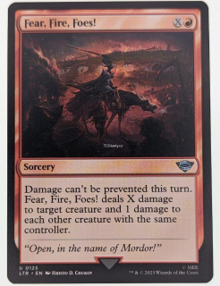 Fear, Fire, Foes!
