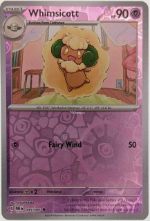 Whimsicott Paf - Reverse Holo