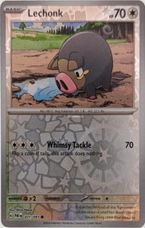 Lechonk Paf - Reverse Holo