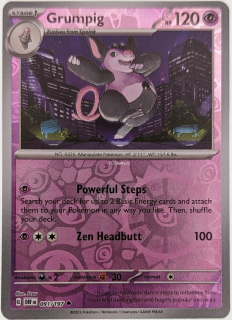 Grumpig Obf - Reverse Holo