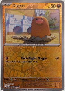 Diglett Obf - Reverse Holo