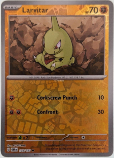 Larvitar Obf - Reverse Holo