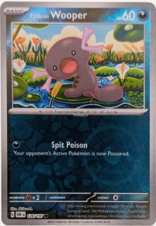 Paldean Wooper Obf - Reverse Holo