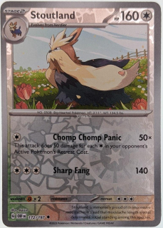 Stoutland Obf - Reverse Holo
