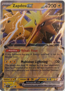 Zapdos Ex - Promo karta