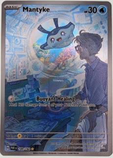 Mantyke Par - Illustration Rare