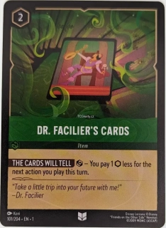 Dr. Facilier's Cards