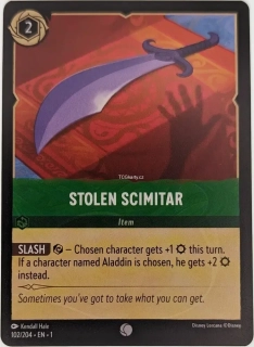 Stolen Scimitar