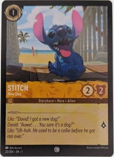 Stitch - New Dog