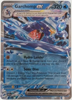 Garchomp EX Par - Double Rare