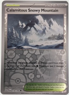 Calamitous Snowy Mountain Pal - Reverse Holo
