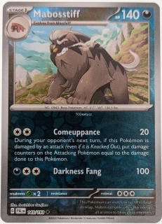 Mabosstiff Pal - Reverse Holo
