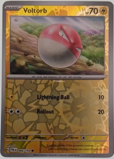 Voltorb Pal - Reverse Holo