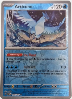 Articuno 151 -  Reverse Holo