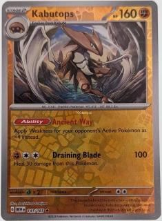 Kabutops 151 - Reverse Holo