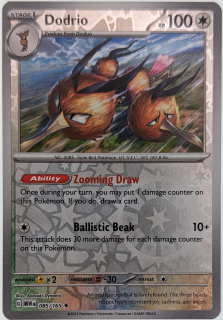 Dodrio 151 - Reverse Holo