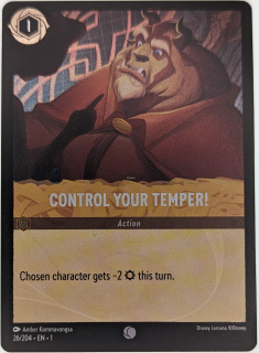 Control Your Temper - Foil