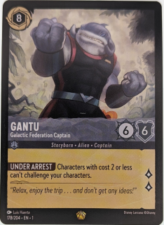 Gantu - Galactic Federation Captain