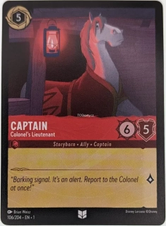 Captain - Colonel's Lieutenant