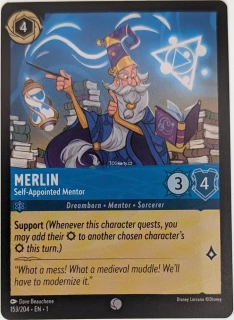 Merlin - Self-Appointed Mentor