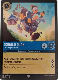 Donald Duck - Strutting His Stuff