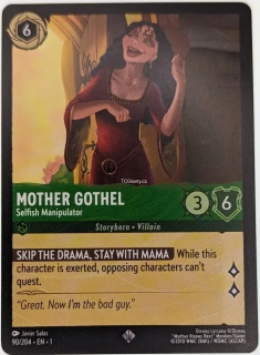 Mother Gothel - Selfish Manipulator