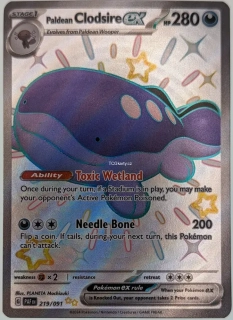 Clodsire Ex Paf - Shiny Ultra Rare